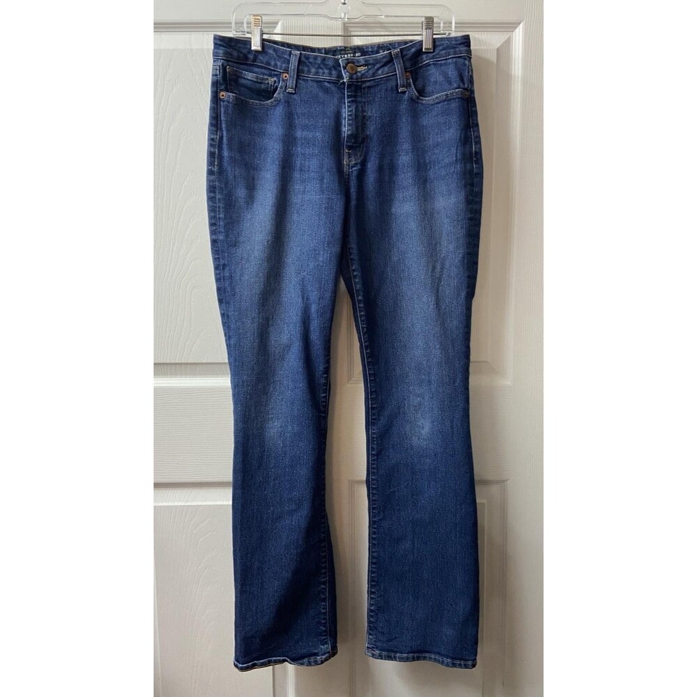 Lucky Brand Los Angeles Low Rise Boot Cut Lolita Jeans 10 / 30 Stretch Denim